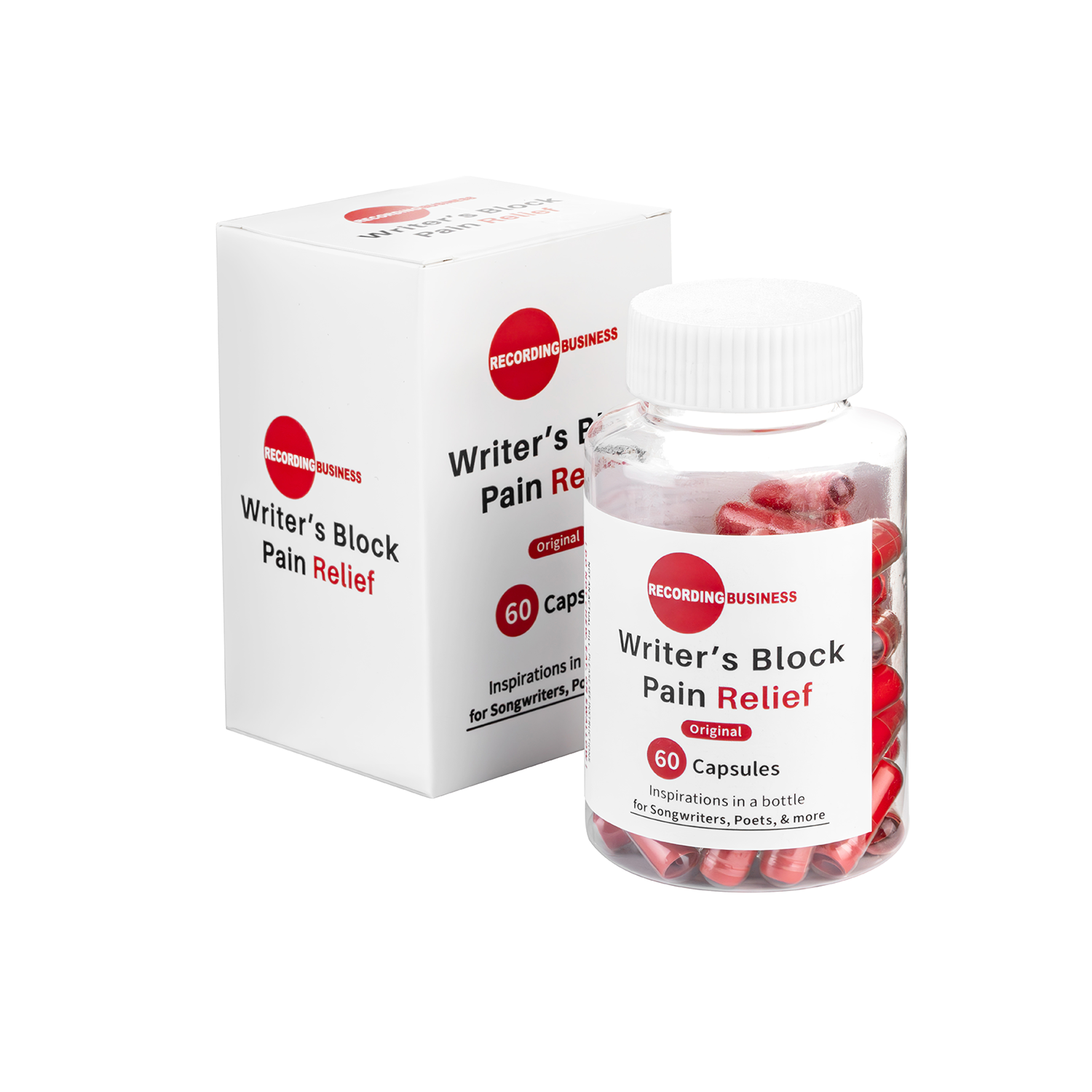 Recording Business Writer's Block Pain Relief